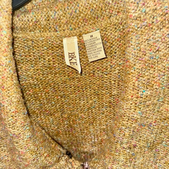 BKE Brown and Black Cowl Neck Sweater - Picture 5 of 5